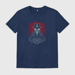 Мужская футболка Чумной доктор в стиле стимпанк