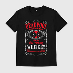 Мужская футболка Deadpool whiskey