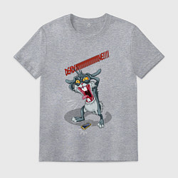 Мужская футболка Дедлайн кролик