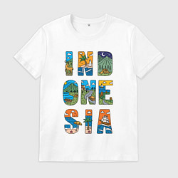 Мужская футболка Индонезия