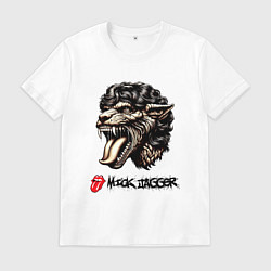 Мужская футболка Mick Jagger - stylization
