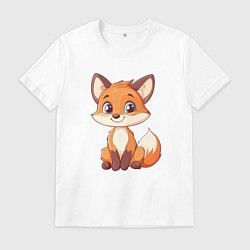 Мужская футболка Хитрый лисёнок