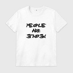 Мужская футболка Depeche Mode - people are people font