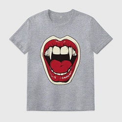 Мужская футболка Клыки вампира