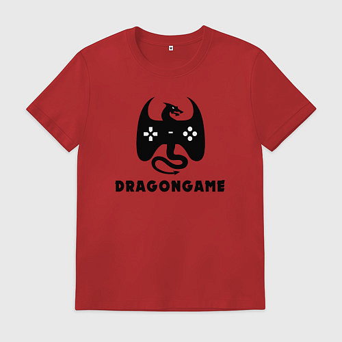 Мужская футболка Игра дракона / Красный – фото 1