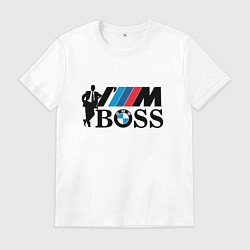 Мужская футболка BMW я босс