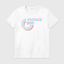 Мужская футболка Винтаж 2019