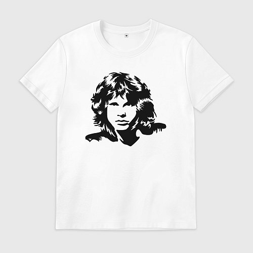 Мужская футболка The Doors - Джим Моррисон / Белый – фото 1