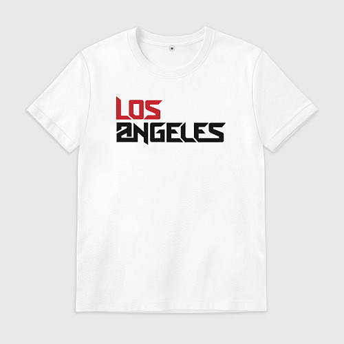 Мужская футболка USA Los Angeles / Белый – фото 1