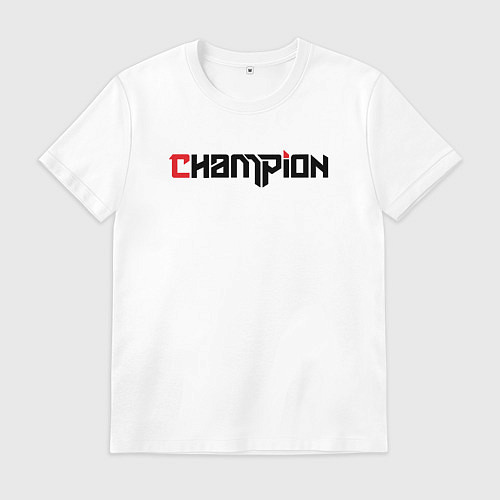 Мужская футболка Champion / Белый – фото 1