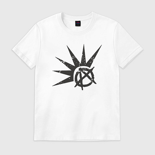 Мужская футболка Anarchy punks / Белый – фото 1