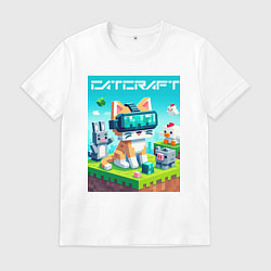 Мужская футболка Catcraft - collaboration ai art