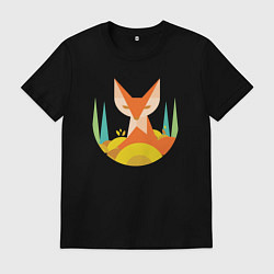 Мужская футболка Forest fox