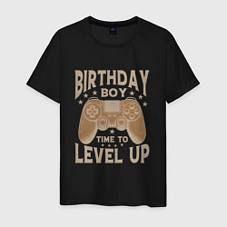 Мужская футболка Пора на новый уровень парень