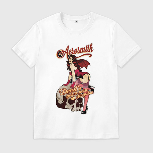 Мужская футболка Aerosmith Woman / Белый – фото 1