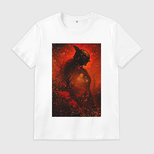 Мужская футболка Маления / Белый – фото 1