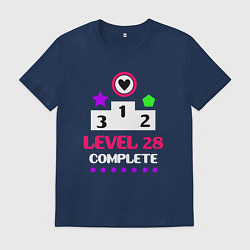 Мужская футболка 28 уровень пройден