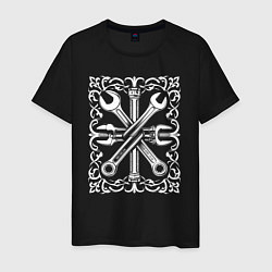 Мужская футболка Переплетение ключей