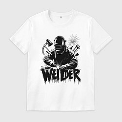 Мужская футболка Сварщик граффити