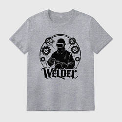 Мужская футболка Сварщик стимпанк