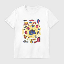 Мужская футболка Летние путешествия