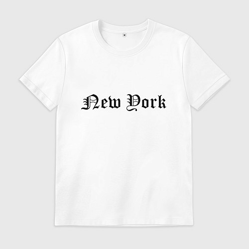 Мужская футболка New York - USA metropolis / Белый – фото 1