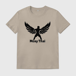 Мужская футболка Муай Тай: Крылья Победы