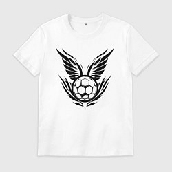 Мужская футболка Крылатый мяч гандбол