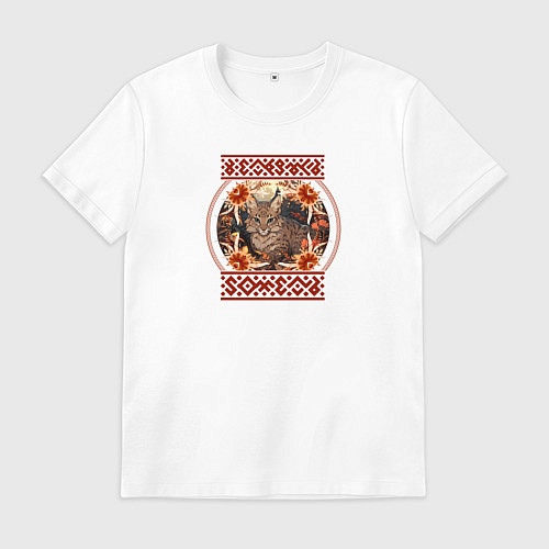 Мужская футболка Рысь-Гомель / Белый – фото 1