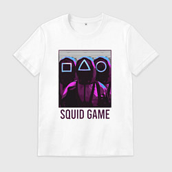 Мужская футболка Squid game shadows