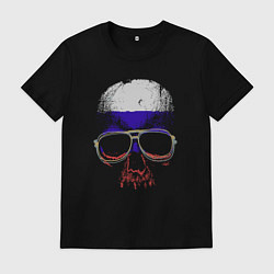 Мужская футболка Skull russian