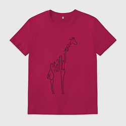 Мужская футболка Оставайся высоким