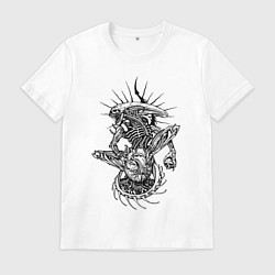 Мужская футболка Чужой и лицехват