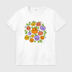 Мужская футболка Тыковки на хэллоуин