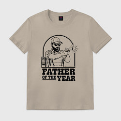 Мужская футболка Отец года