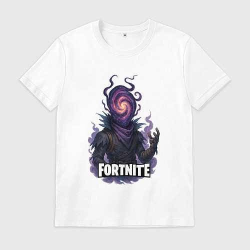 Мужская футболка Сюрреалистичный Рейвен Fortnite / Белый – фото 1
