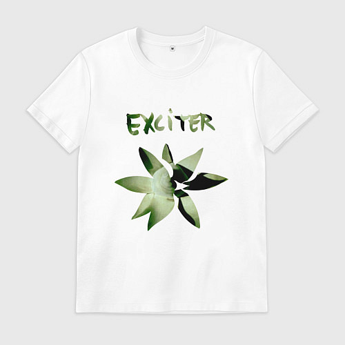 Мужская футболка Depeche Mode - Exciter Flower / Белый – фото 1