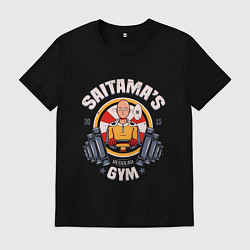 Мужская футболка Ванпанчмен saitama gym