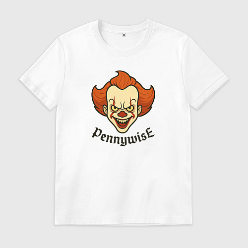 Мужская футболка Пеннивайз - It / Белый – фото 1