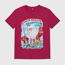 Мужская футболка Счастливого Нового года