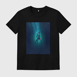 Мужская футболка Форма воды