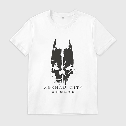 Мужская футболка Arkham city ghosts / Белый – фото 1