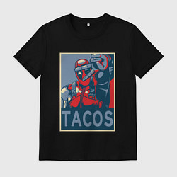 Мужская футболка Дэдпул такос