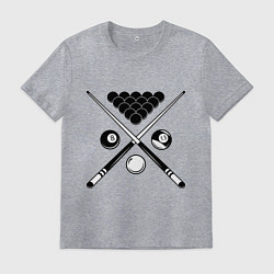 Мужская футболка Бильярд (пул)