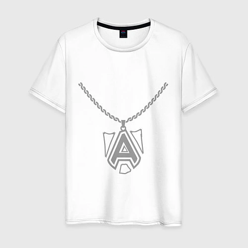 Мужская футболка Dota 2: Alliance Medallion / Белый – фото 1