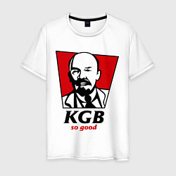 Футболка хлопковая мужская KGB: So Good, цвет: белый