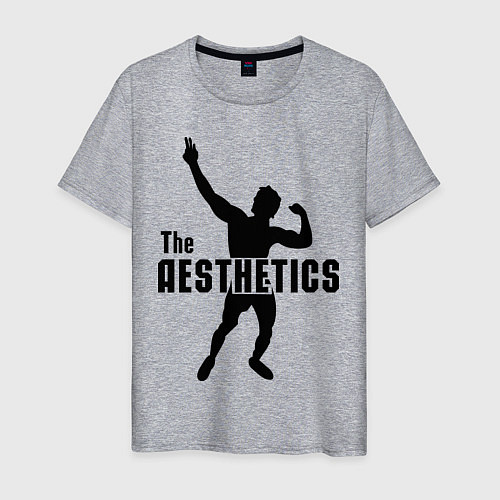 Мужская футболка The Aesthetics / Меланж – фото 1