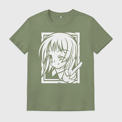 Мужская футболка Аниме позитив