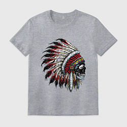 Мужская футболка Индеец