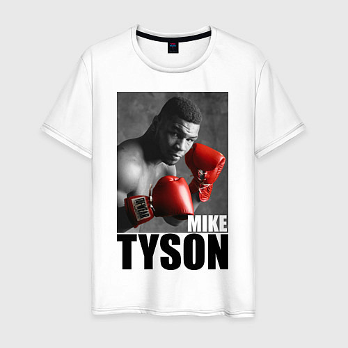 Мужская футболка Mike Tyson / Белый – фото 1